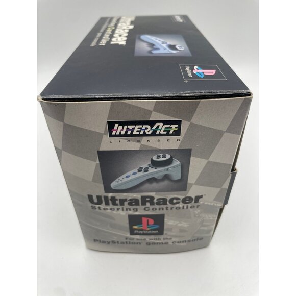 Ultra Racer Steering Controller Sony Playstation 1 PS1 New Open box - Picture 3 of 9